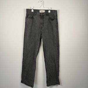 BDG Urban Outfitters Mens Skate Fit Jeans‎ Washed Black Straight Leg Size 31